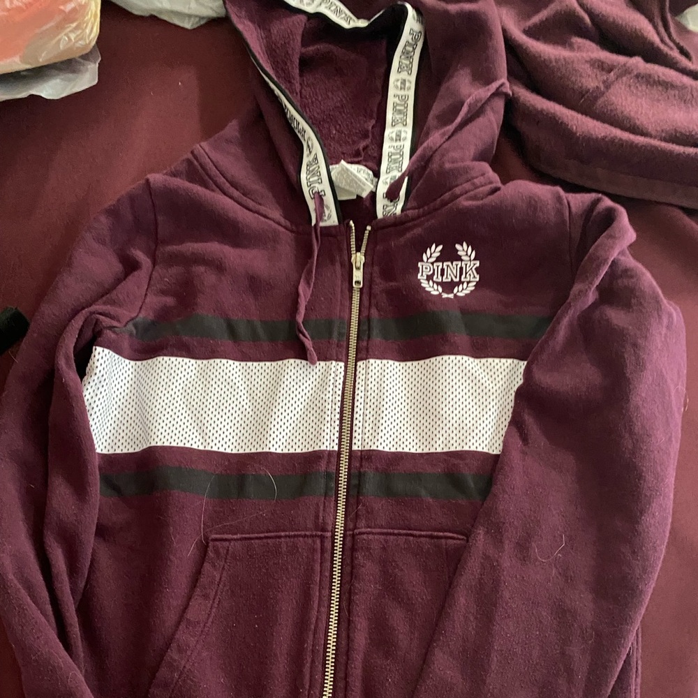 VS Pink jacket- great condition